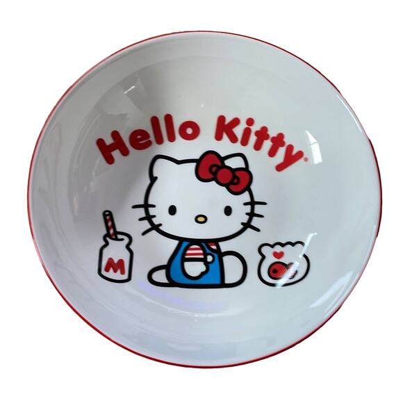 Set of 3‎ Hello Kitty Pasta Bowls - Picture 1 of 2
